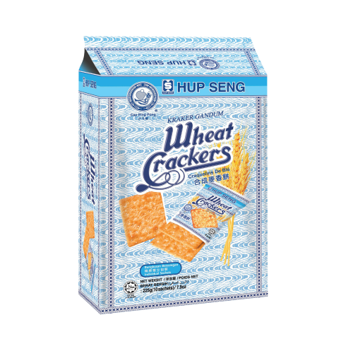 Hup Seng Wheat Cracker 225g (10s) Ja Lan Tiong